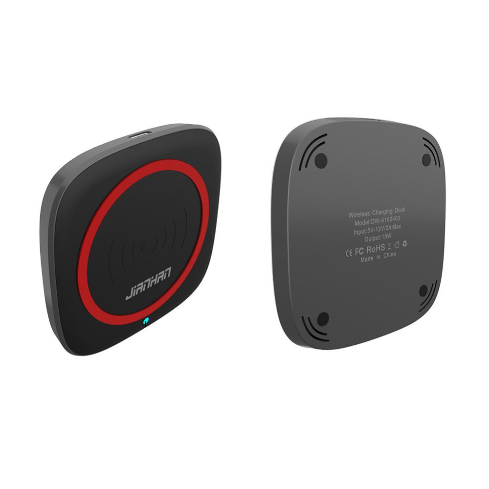 15W wireless charger support QC3.0 fast charging