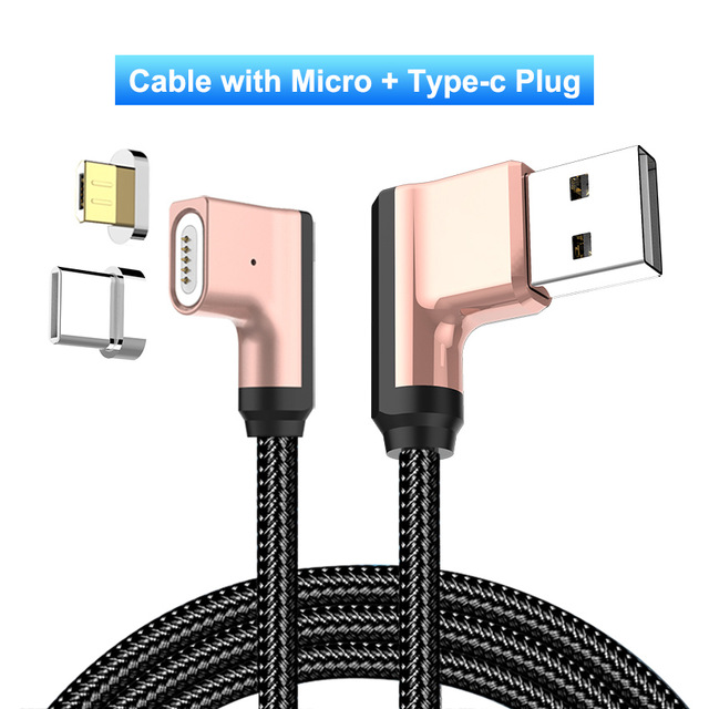90°Magnetic Phone Charger Cable