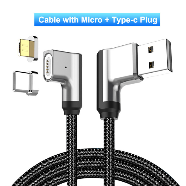 Magnetic charger cable for Android