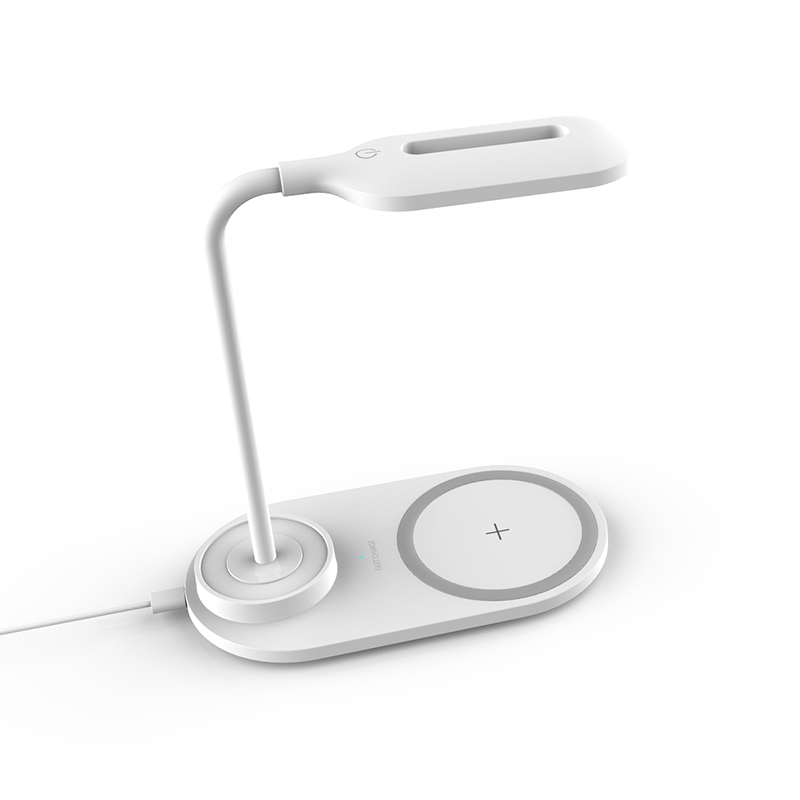 Wireless Charger with LED Lamp